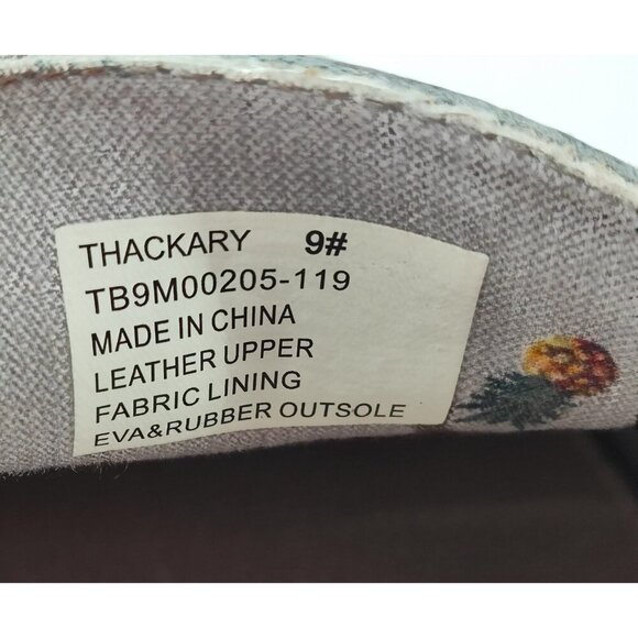 Tommy Bahama Men's Thackery Gray Leather Slip-On Shoes Size 9 US - Picture 8 of 9